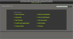 Desktop Screenshot of amber98.com
