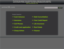 Tablet Screenshot of amber98.com